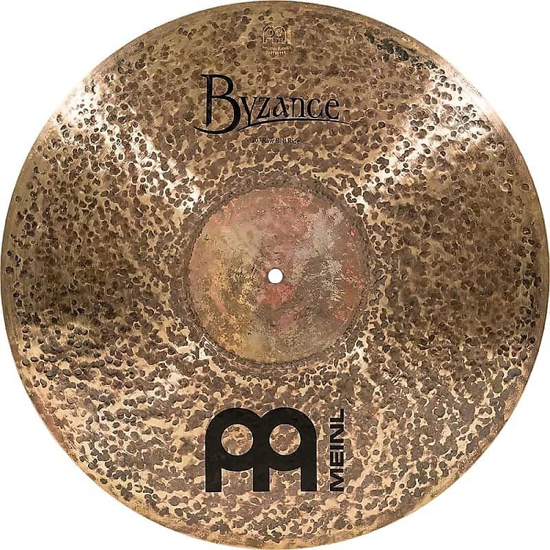 Platillo ride Byzance Dark Raw Bell de 20" de Meinl B20RBR con video de demostración